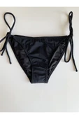 Zi Siyah Kenarları Ince Ip Bağlama Detaylı Bikini Altı thumbnail 4