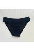 Zi Siyah Dar Kalıp Düz Kalın Kenar Astarlı Bikini Altı thumbnail 7