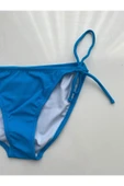 Zi Mavi Kenarları Ince Ipli Bağcıklı Bikini Altı thumbnail 8