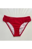 Zi Kırmı Çok Dar Kalıp Kalın Kenarlı Bikini Altı thumbnail 4