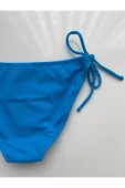 Zi Mavi Kenarları Ince Ipli Bağcıklı Bikini Altı thumbnail 7