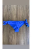 Zi 2 Renk 1 Paket Mavi-Haki Brezilya Model Bikini Altı thumbnail 5