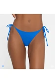 Zi 4 Renk 1 Paket Haki-siyah-açıkmavi-nar Çiçeği Ince Ip Bağcıklı Bikini Altı thumbnail 5