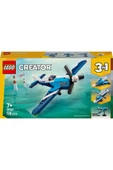 LEGO ® Creator 3’ü 1 Arada Uçak: Yarış Uçağı 31160 - 7+ Çocuklar için Yaratıcı Oyuncak Yapım Seti (178P) thumbnail 3