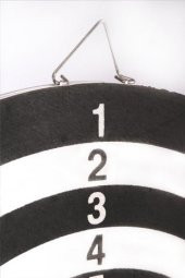 Delta Dart Seti 38 cm (15 İnç) + 6 Dart Oku (6 Gr) Hedef Tahtası - 6