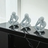 Görmedim Duymadım Bilmiyorum – 3’lü Figür Seti thumbnail 1