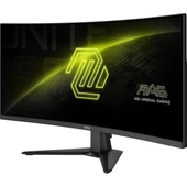 MSI 34 MAG 346CQ 3440x1440 (UWQHD) 21:9 CURVE 1500R VA 180HZ 1MS FREESYNC PREMIUM GAMING MONITOR thumbnail 5