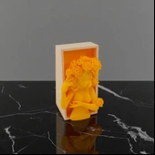 Çiçek Saçlı Kadın – Dekoratif Kitaplık Ayracı thumbnail 1