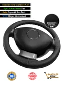 Ford Connect ÖZEL süper deri Direksiyon Kılıfı, Siyah Nokta desenli ÖZEL süper deri Model thumbnail 3