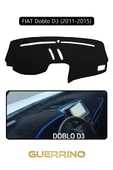 FIAT Doblo D3 2010-13 Modellerine UygunTORDİDO KORUMA KILIFI SİYAH KENAR thumbnail 1