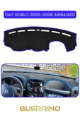FIAT Doblo 2000-2008 Modellerine Uygun aırbagsızTORDİDO KORUMA KILIFI MAVİ KENAR thumbnail 1