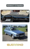 RENAULT 12 - Toros   KAPAKSIZTORDİDO KORUMA KILIFI GRİ KENAR thumbnail 1