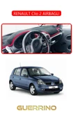 RENAULT Clio 2 AIRBAGLITORDİDO KORUMA KILIFI KIRMIZI KENAR thumbnail 1