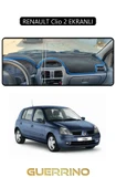 RENAULT Clio 2 EKRANLITORDİDO KORUMA KILIFI SİYAH KENAR thumbnail 1