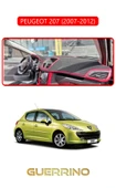 PEUGEOT 207 (2007-2012)TORDİDO KORUMA KILIFI KIRMIZI KENAR thumbnail 1