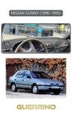 NİSSAN SUNNY 1990-1995TORDİDO KORUMA KILIFI GRİ KENAR thumbnail 1