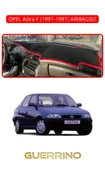 OPEL Astra F 1991-1997 AIRBAGSIZTORDİDO KORUMA KILIFI KIRMIZI KENAR thumbnail 1