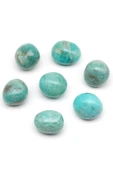 Amazonit Doğal Taş Tamburlanmış Parça - Tımbıl thumbnail 2