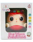 Babycim Hacıyatmaz Sevimli Davul Kırmızı thumbnail 1