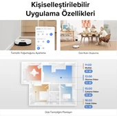 S8 Sonic Mopping Akıllı Robot Süpürge S8 Beyaz thumbnail 6