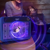 4000mAh Şarj Edilebilir Kablosuz 3000V Yüksek Güçlü Elektrikli Sivrisinek Öldürücü Sivrisinek Öldürme Lambası,Sinek Kıran BG-009 2000 mah (5314) thumbnail 3