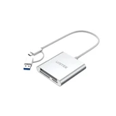 UNITEK USB-C/A TO HAFIZA KART OKUYUCU SD/CF/MICRO SD 5GBPS (Y-9313D) thumbnail 1