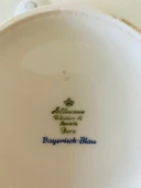 Antika Seltmann Weiden Alman Porseleni Mavi Çiçek Desenli Büyük Kahve Demleme Potu/Coffee Pot thumbnail 4