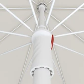 Balkon ve Plaj Şemsiyesi 200 cm 360 Derece Dönebilen thumbnail 2