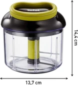 Tefal Manuel Rondo 900 ml Siyah Yeşil thumbnail 2