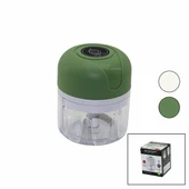 USB MİNİ FOOD PROCESSOR USB ŞARJLI MİNİ 3 BIÇAK BLENDER RONDO DOĞRAYICI 250ML - 45W (5314) thumbnail 1