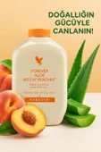 Forever Living Forever Aloe Bits N’ Peaches | 1 Litre | Şeftali Aromalı Aloe Vera Jel | Sıvı Takviye Edici Gıda thumbnail 1