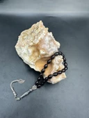 lpaka Yaprak Püskül  Ateş Kehribar Tespih (Ahşap Kutulu) thumbnail 4