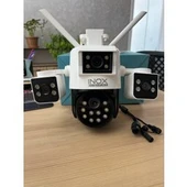 INOX-X113 Wifi Güvenlik Kamerası 3 Lensli 3 MP Hareket Algılama Özelliğiyle thumbnail 2