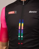 Santini Nebula GIST La Vuelta Özel Seri Erkek Rüzgarlık Yelek RE54275GIST thumbnail 6
