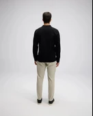 Ellesse EM582 Erkek Polo Yaka Siyah Sweat thumbnail 5