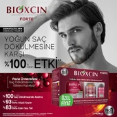 Bioxcin Forte Saç Bakım Kiti Yoğun Saç Dökülmesi İçin (300 ml Şampuan  50 ml Serum  Keratin Complex 60 Tablet) thumbnail 7