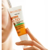 Bioxcin Sun Care Güneş Krem Renkli Yüksek Korumalı Yağlı Ciltler İçin SPF50+ 50 ml thumbnail 3