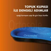 Active Team Plantar Fasit Topuk Dikeni Düz Tabanlık İçe Basma Önleyici Kemer Destekli Tabanlık No: 36-40 thumbnail 6