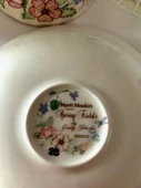 İngiliz Porseleni Myott Meakin' 1 Adet Vintage Çiçek Desenli Spring Fields Türk Kahvesi Fincanı thumbnail 8