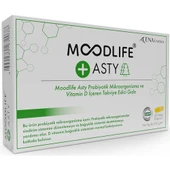 Moodlife Asty Probiyotik ve Vitamin D içeren Takviye Edici Gıda 30 Kapsül thumbnail 3