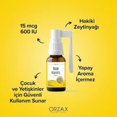Ocean Vitamin D3 600 IU Oral Sprey 20 ml thumbnail 4