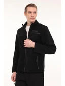 LUMBERJACK CHAD 7SN163 4PR SİYAH FERMUARLI CASUAL POLAR MONT SPOR CEKET thumbnail 1