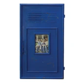 T.Concept Metal Anahtar Kutusu Eskitme Mavi thumbnail 1