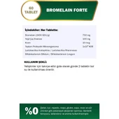 Nutraxin Bromelain Forte 60 Tablet thumbnail 3