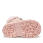 Rakerplus Pudra Pembe Fermuarlı Kız Bebek Bot Ayakkabı thumbnail 4