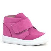 Rakerplus Yoohoo Hakiki Deri Pembe Beyaz Cırtlı Kız Bebek Bot thumbnail 1