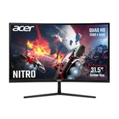 Acer Nitro Eı322qurp 31.5" Qhd Zeroframe Curved 1500R 165Hz 1 Ms 2560 X 1440 Hdr 400 Va Led 2Xhdmı 2Xdp Gaming Monitör Outlet thumbnail 1