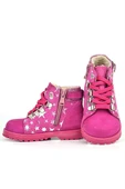 Rakerplus Griffon Hakiki Deri Fuşya Pembe Bebek Bot thumbnail 6