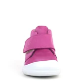 Rakerplus Yoohoo Hakiki Deri Pembe Beyaz Cırtlı Kız Bebek Bot thumbnail 3