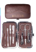 7 Parça Paslanmaz Çelik Manikür ve Pedikür Seti thumbnail 2